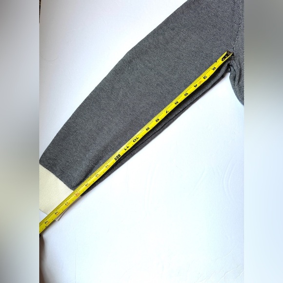 Brooks Brothers V-Neck PulloverSweater Men Navy and White Trim Sz Medium Cotton - Picture 9 of 9